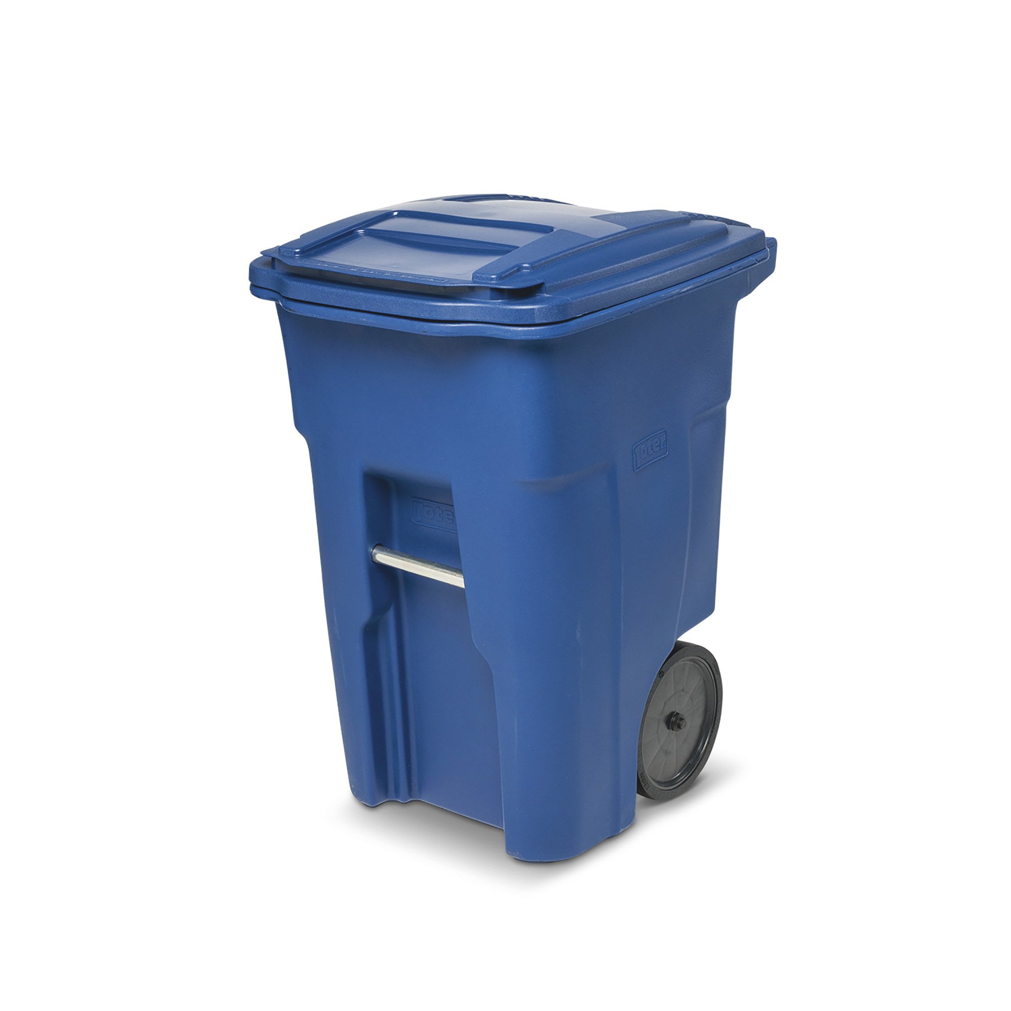 Toter 2-Wheel Trash Cart with Lid